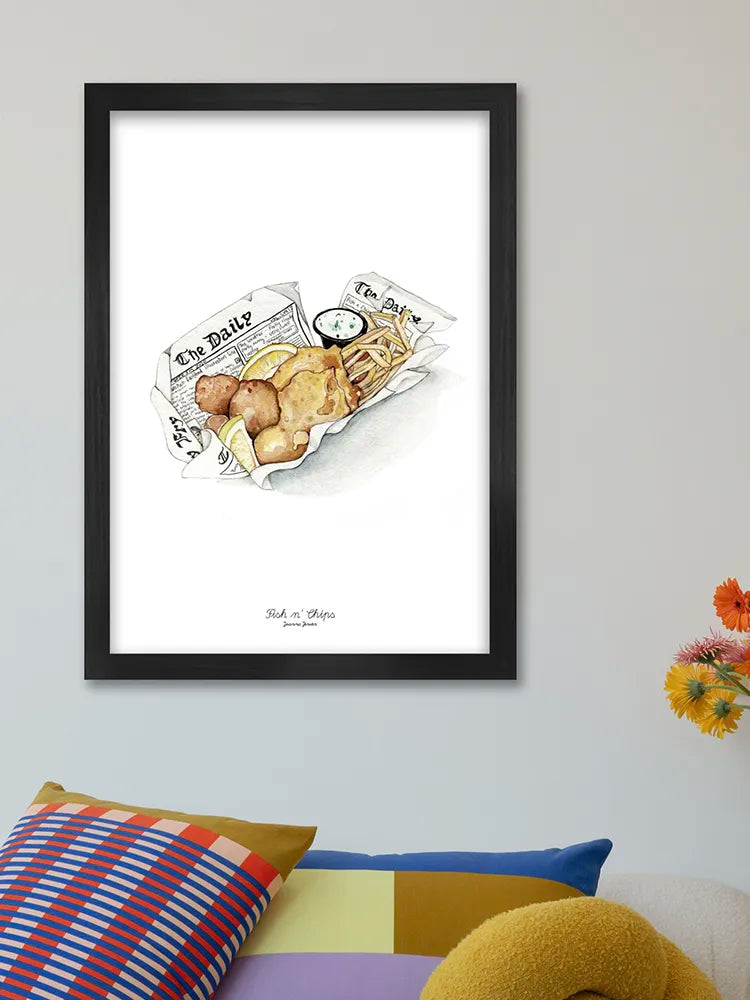 Fish n Chips Print