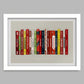 From Highbury to Holloway - Arsenal poster print