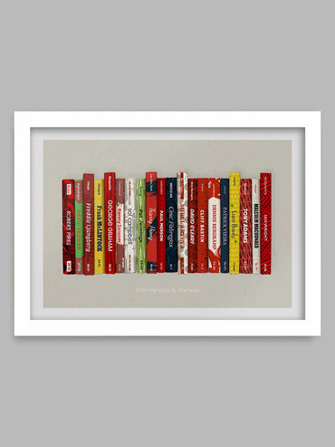 From Highbury to Holloway - Arsenal poster print
