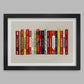 From Highbury to Holloway - Arsenal poster print