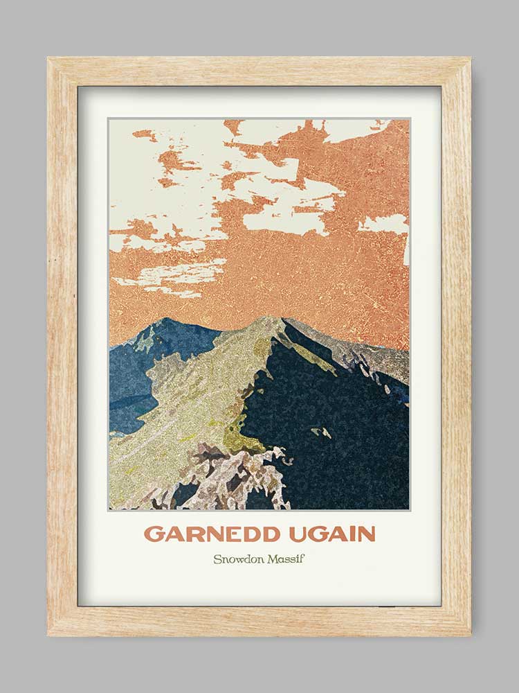 Garnedd Ugain - Snowdonia Print