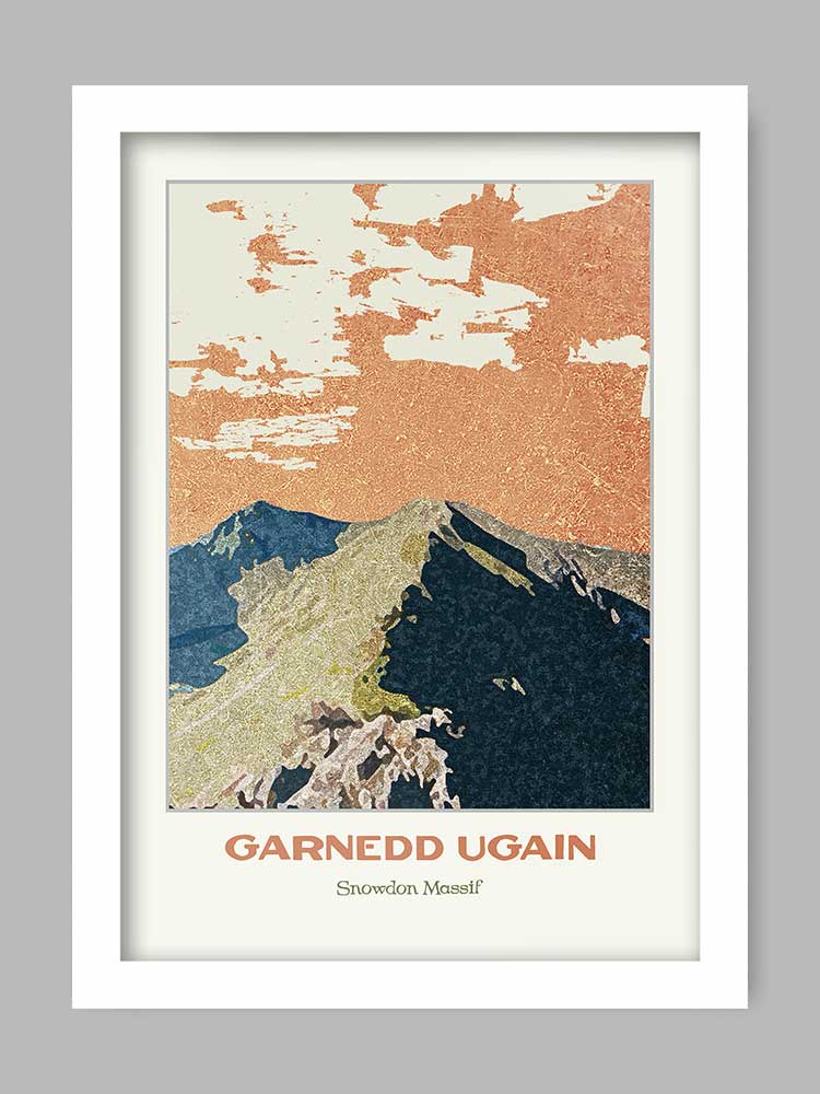 Garnedd Ugain - Snowdonia Print