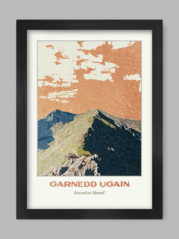 Garnedd Ugain - Snowdonia Print