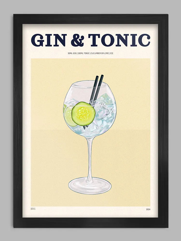 Gin & Tonic Print