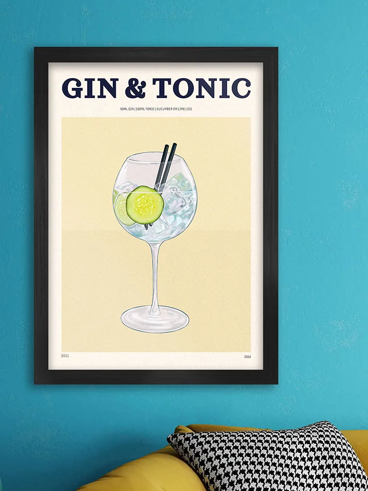 Gin & Tonic Print
