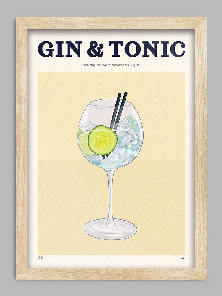 Gin & Tonic Print