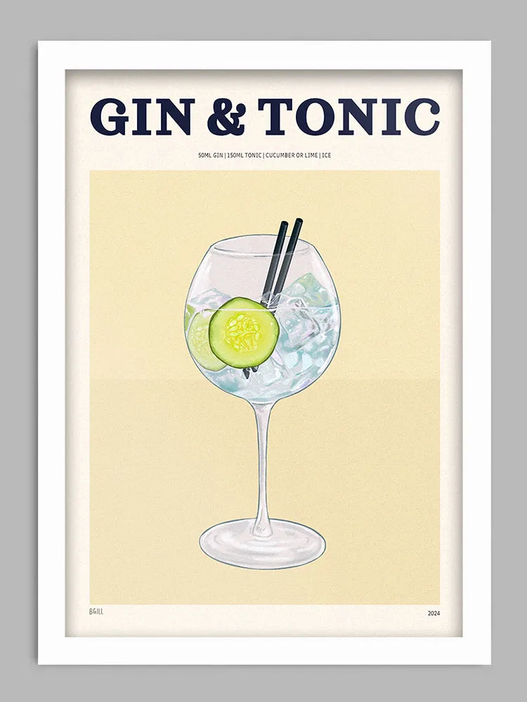 Gin & Tonic Print