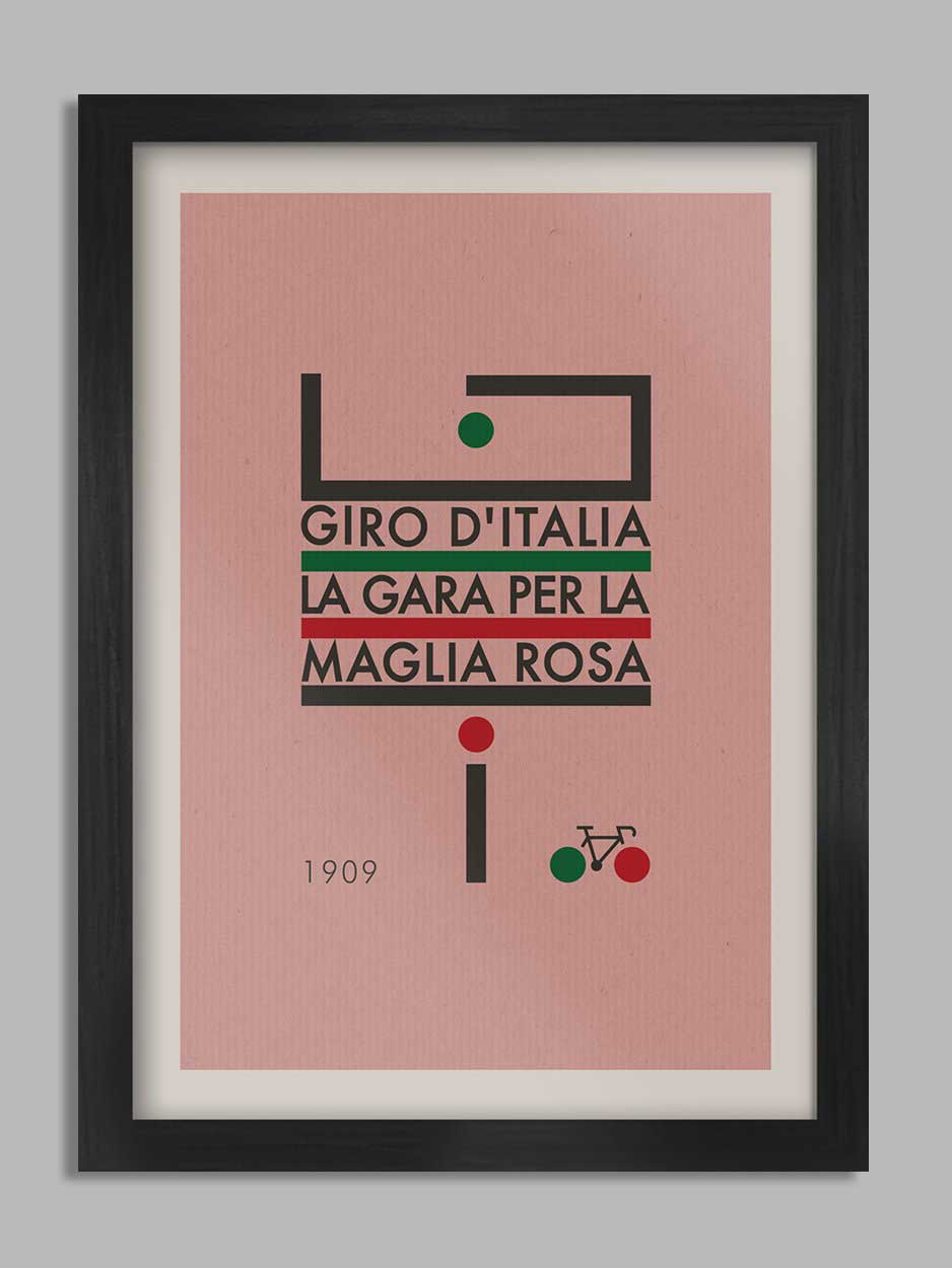 Giro d'Italia Futurismo - Cycling Print