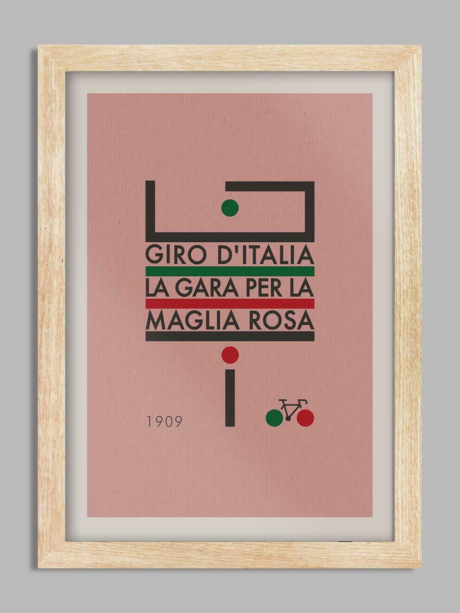 Giro d'Italia Futurismo - Cycling Print