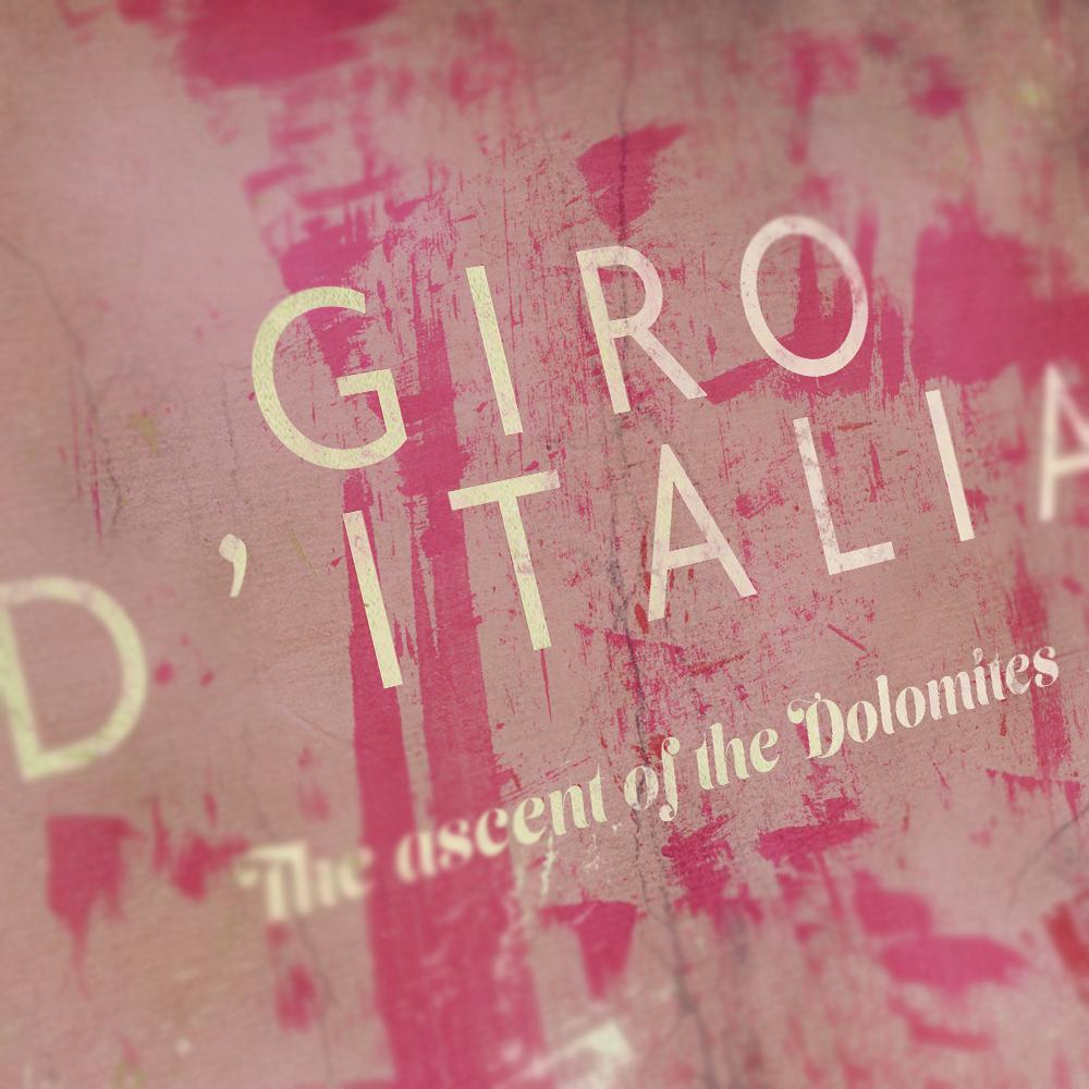 Giro D'Italia - The Ascent of the Dolomites - Cycling Print