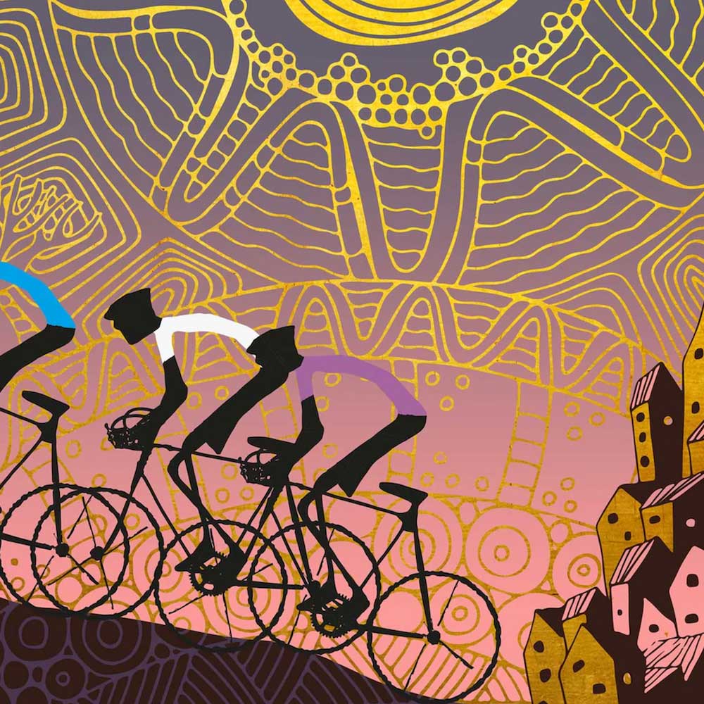 Giro d'Italia Tuscany - Cycling Print