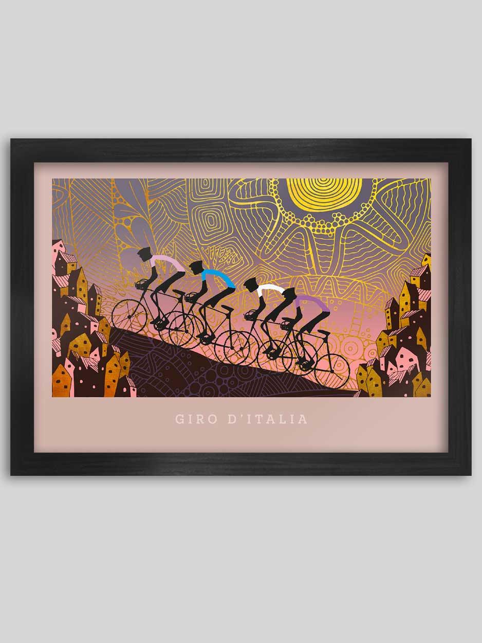 Giro d'Italia Tuscany - Cycling Print