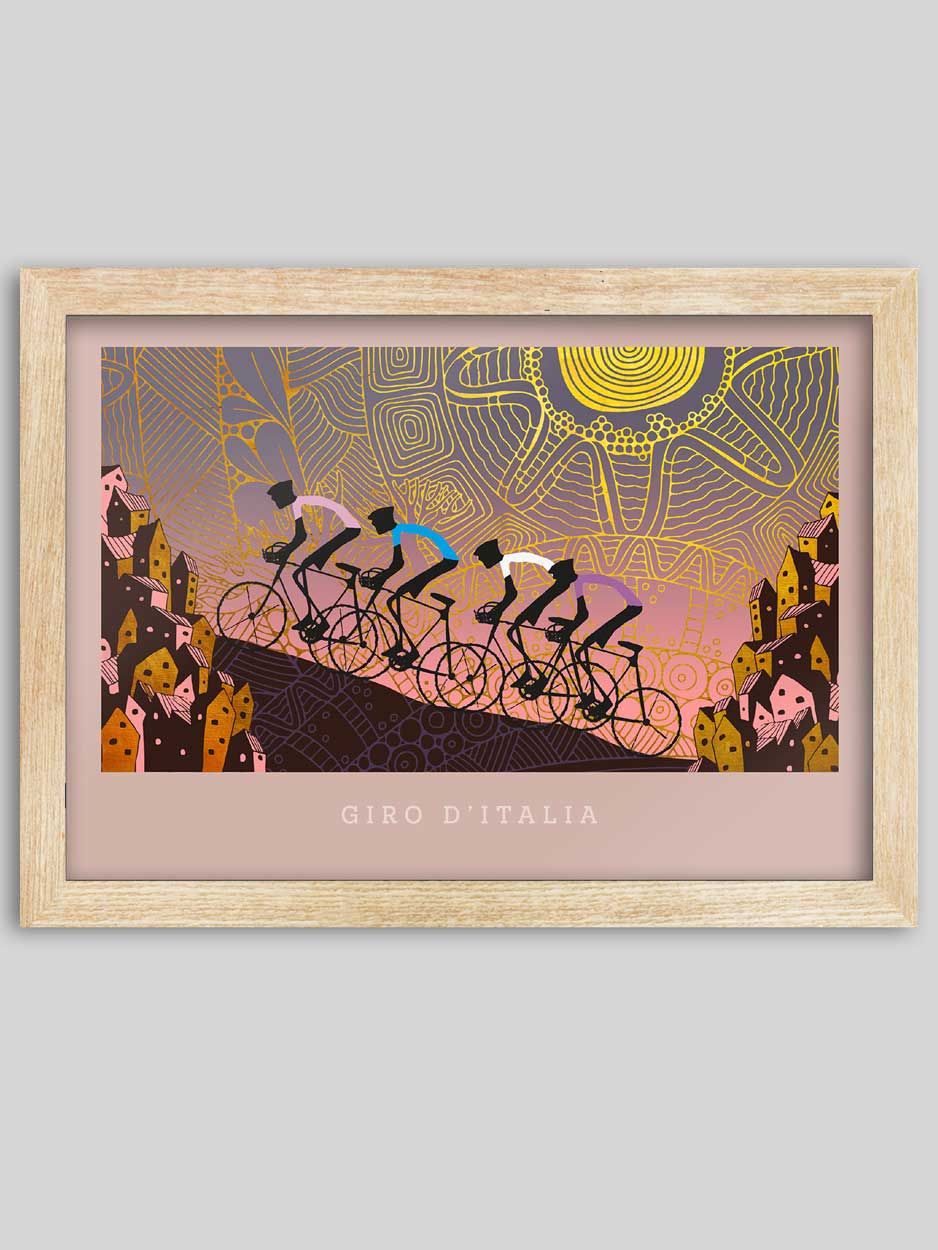 Giro d'Italia Tuscany - Cycling Print
