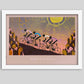 Giro d'Italia Tuscany Cycling Poster Print