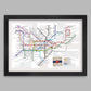 Going Underground - Music Poster Print