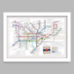 Going Underground - Music Poster Print