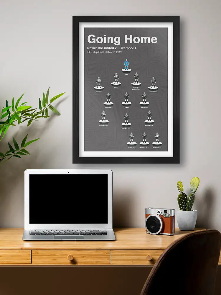 Going Home - Newcastle United Football Print