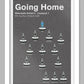 Going Home - Newcastle United Poster Print