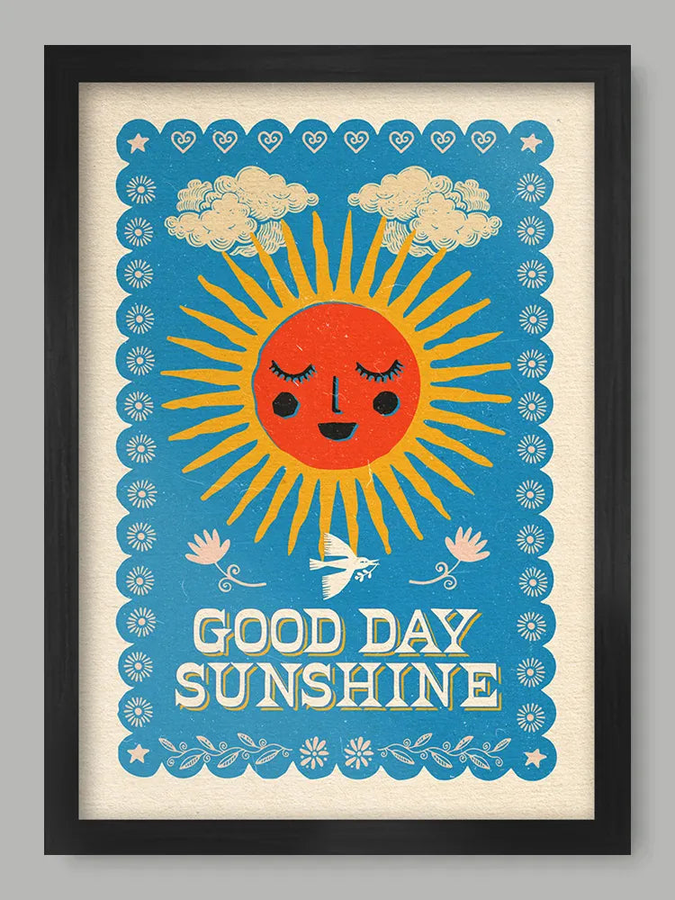 Good Day Sunshine - Music Print