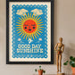 Good Day Sunshine - Music Poster print