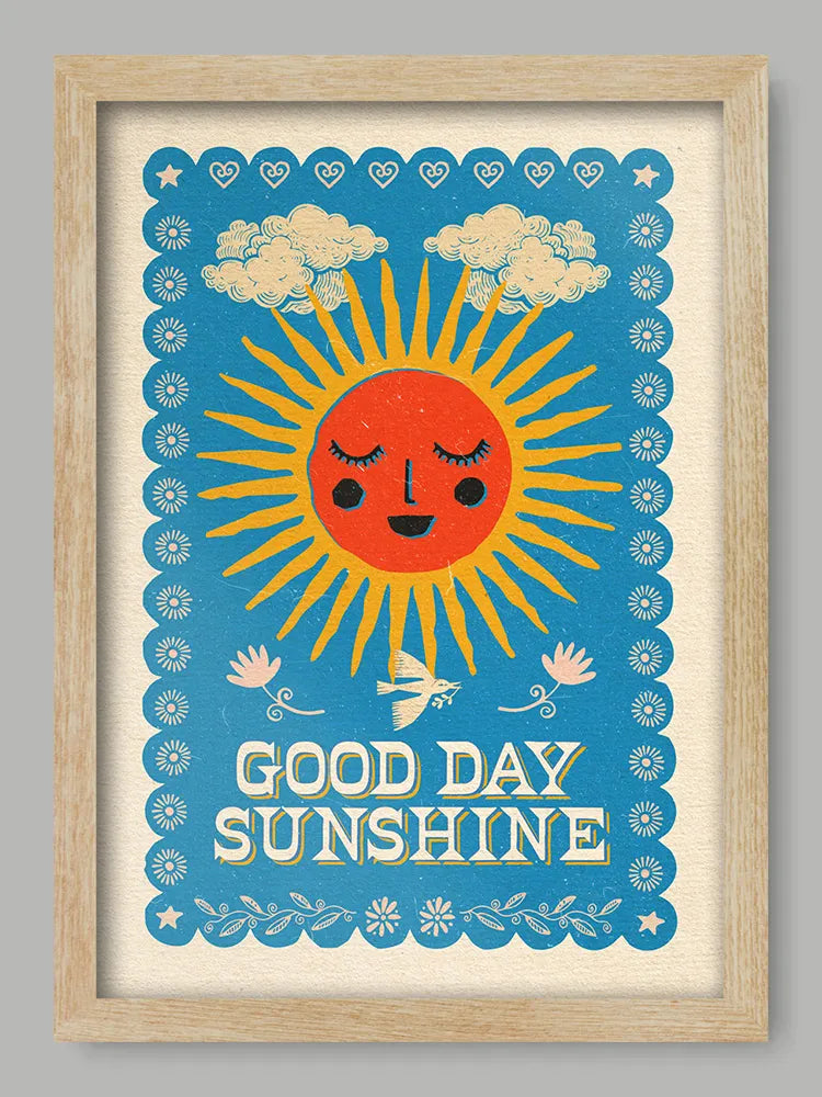 Good Day Sunshine - Music Print