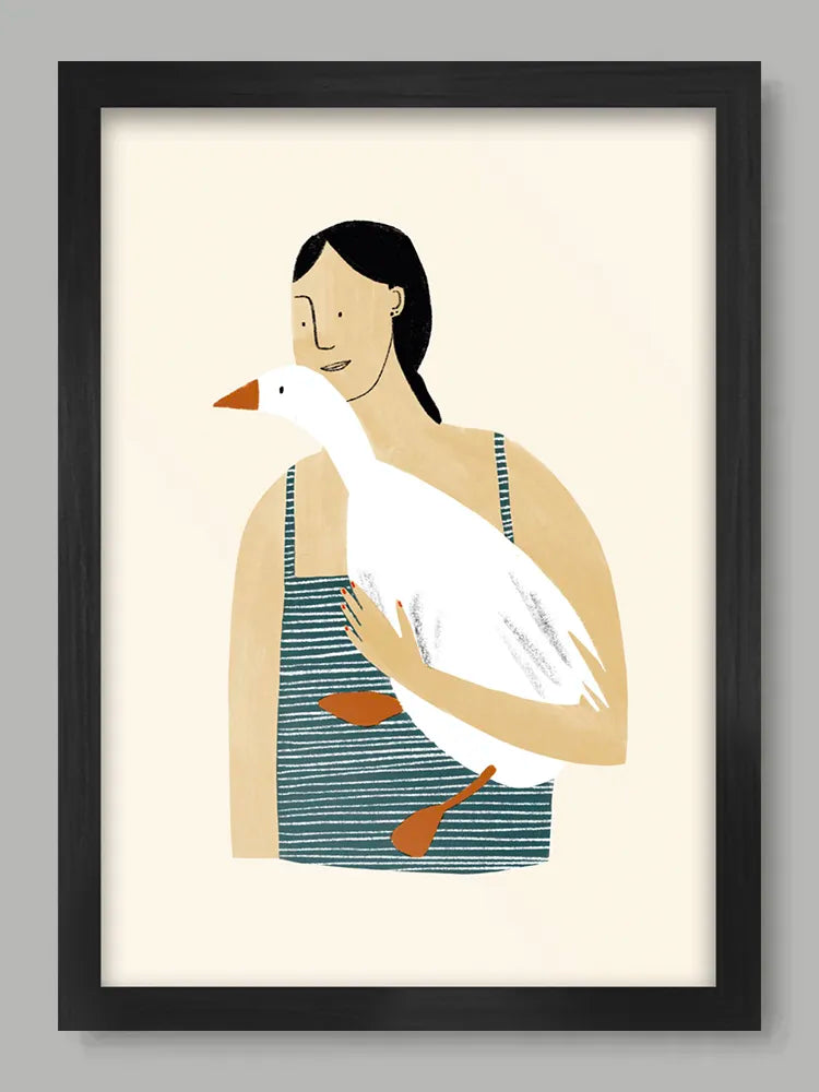Taking Your Goose Out Print