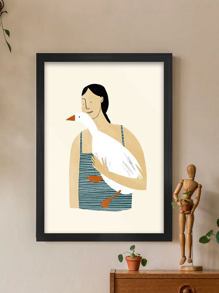 Taking Your Goose Out Print