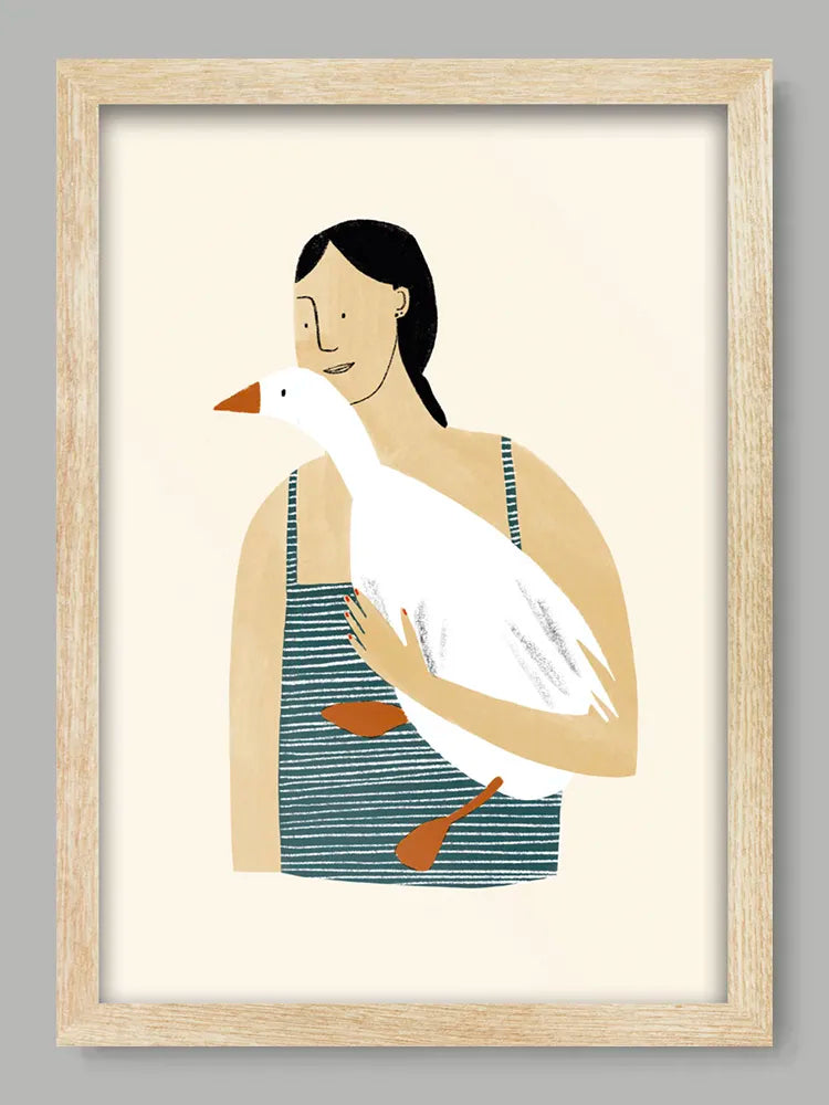 Taking Your Goose Out Print