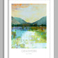 Grasmere Reflections - Lake District Poster Print