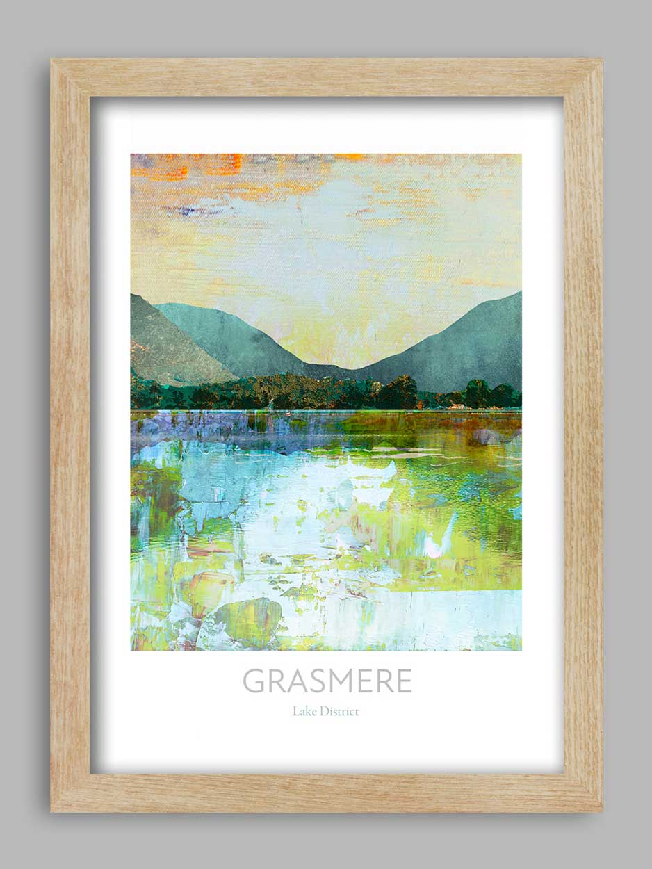 Grasmere Reflections - Lake District Print