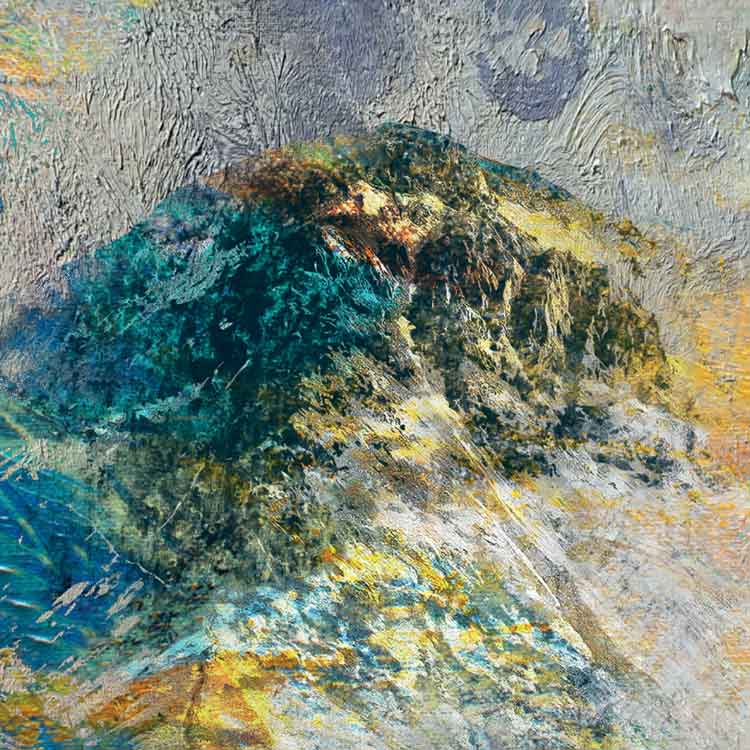 Great Gable Abstract - Lake District Print