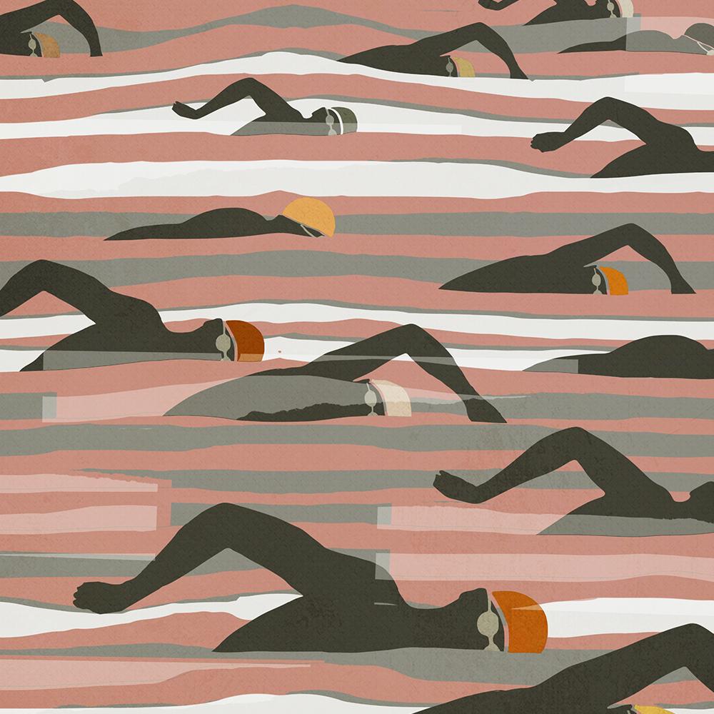 Great North Swim Print