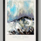 Great End Winter Storm  - Lake District Poster Print