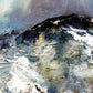 Great End Winter Storm  - Lake District Poster Print