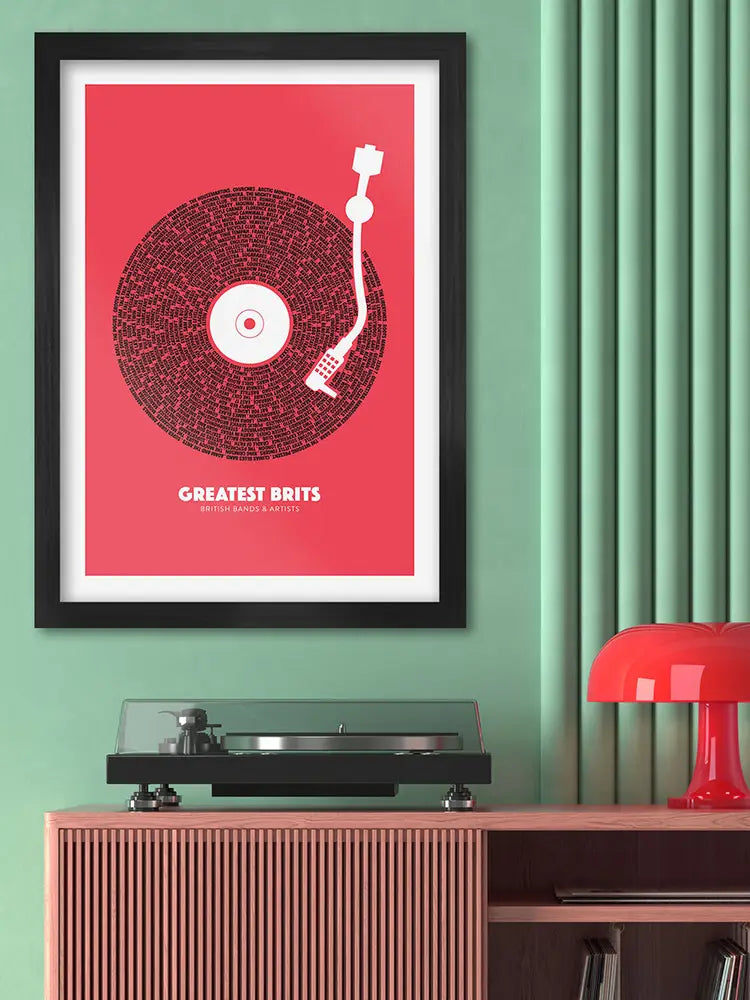 Greatest Brits - Music Print