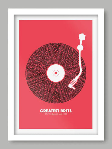 Greatest Brits - Music Poster