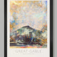 great gable from wastwater poster print