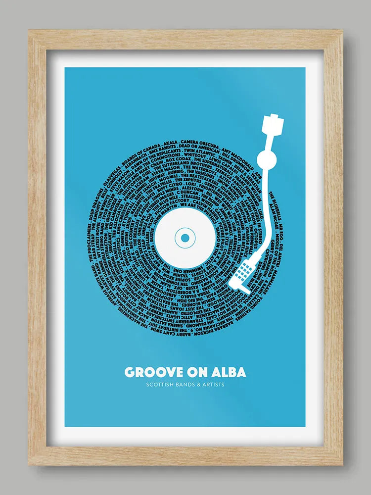 Groove on Alba - Music Print