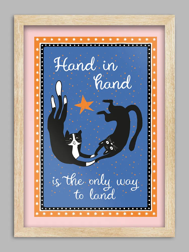 Hand in Hand - Music Print