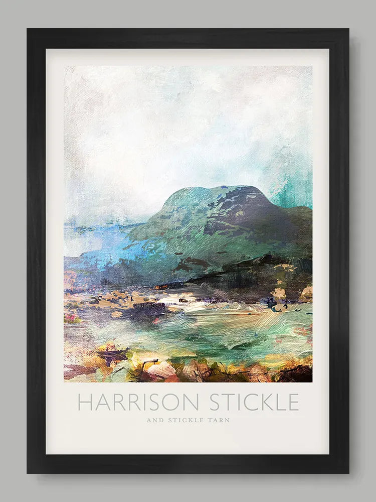 Harrison Stickle and Stickle Tarn - Lake District Print