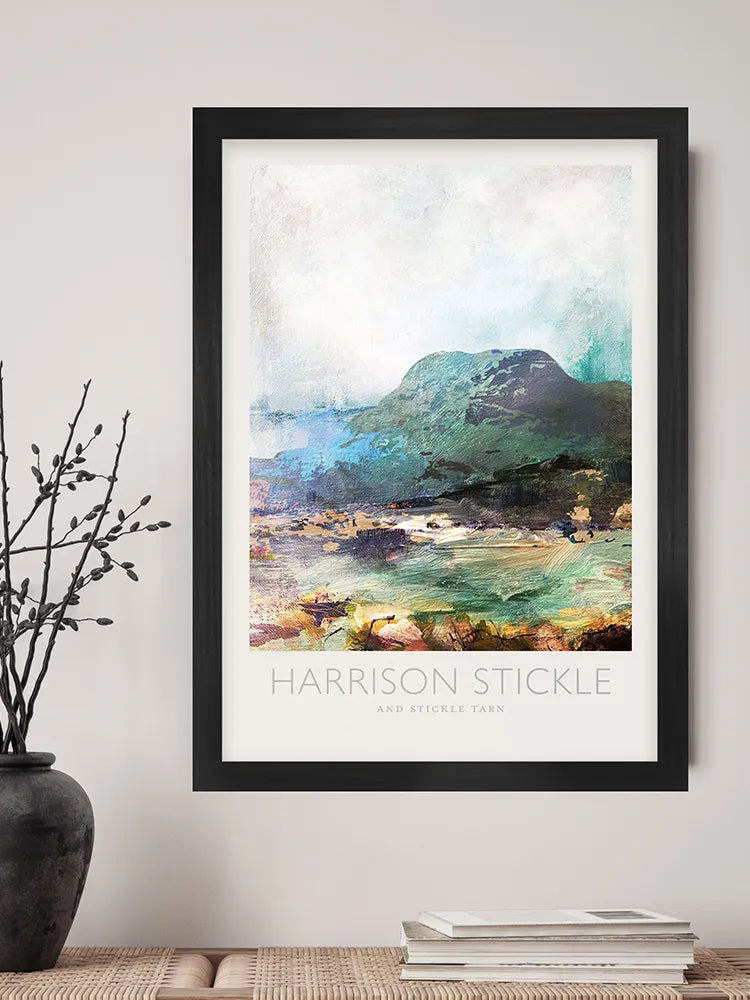 Harrison Stickle and Stickle Tarn - Lake District Print