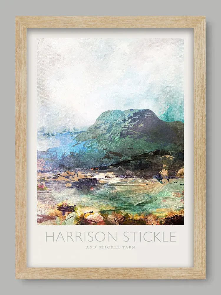 Harrison Stickle and Stickle Tarn - Lake District Print