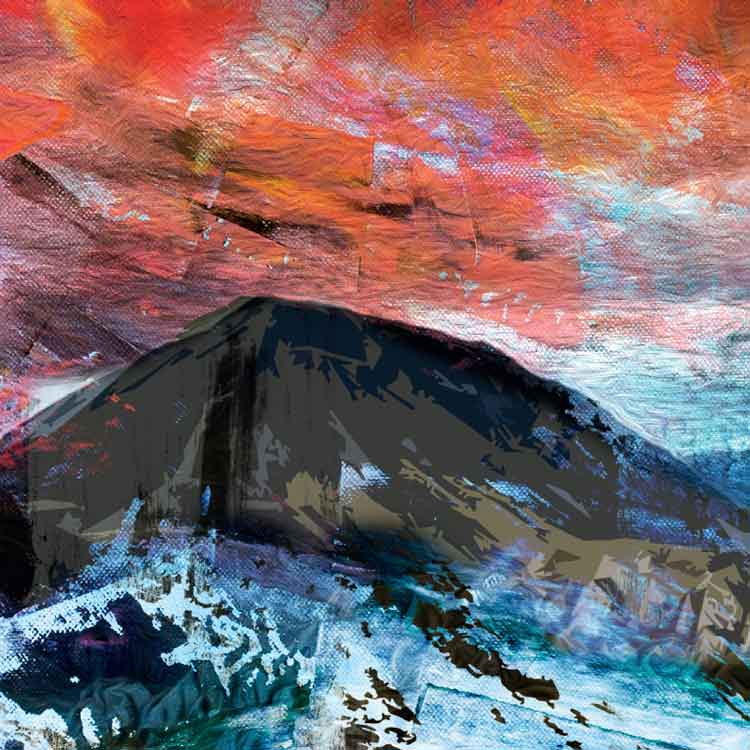 Haystacks Abstract - Lake District Print