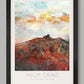 Helm Crag The Lion and The Lamb  - Lake District Poster Print