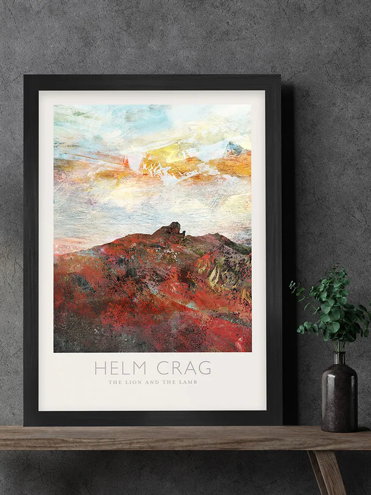 Helm Crag The Lion and The Lamb - Lake District Print