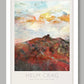 Helm Crag The Lion and The Lamb  - Lake District Poster Print
