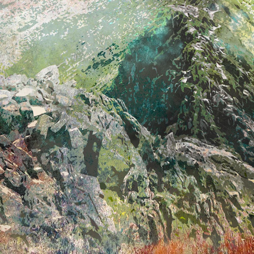 Helvellyn Abstract - Lake District Print