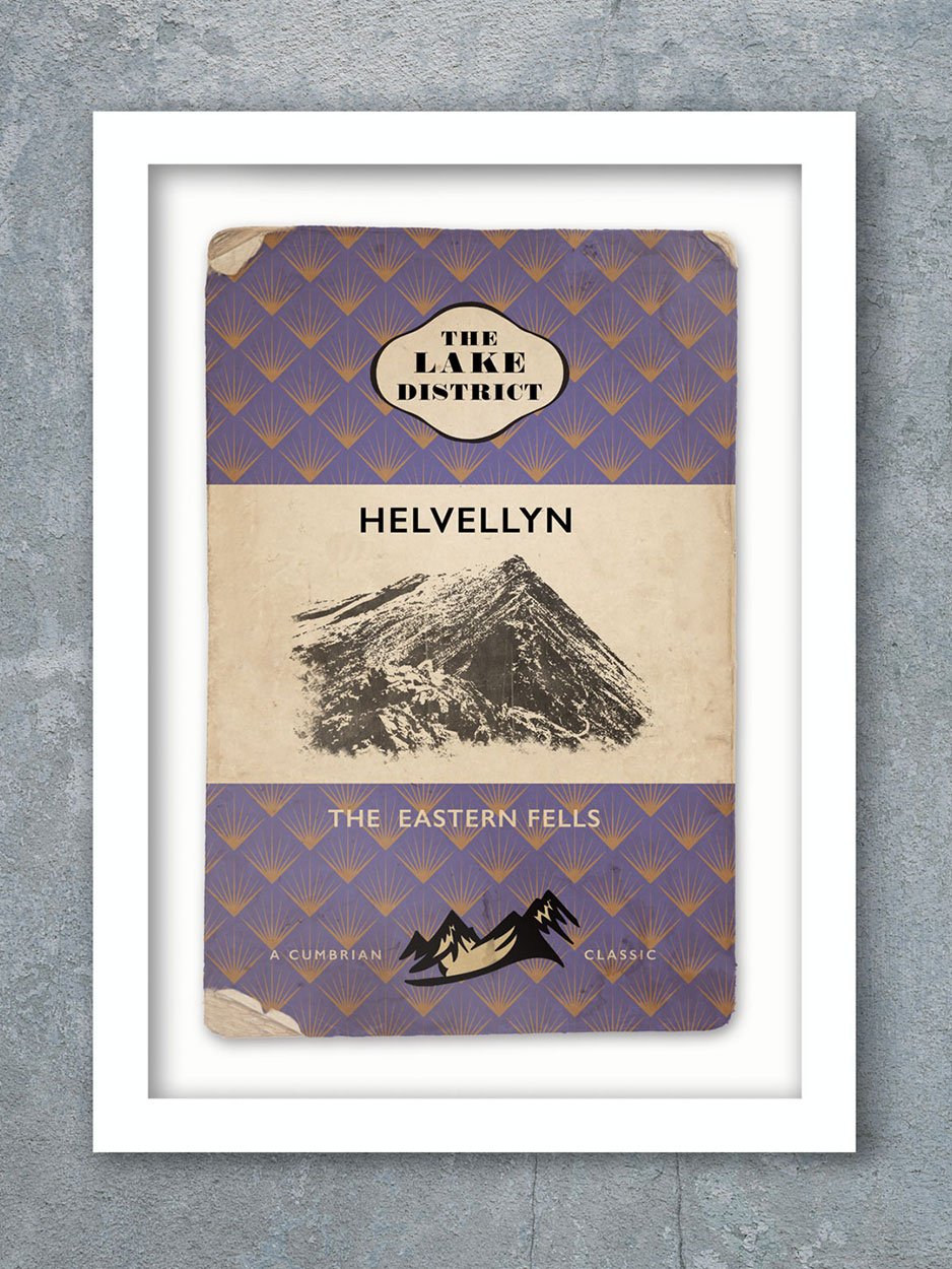 Helvellyn Cumbrian Classic - Lake District Print