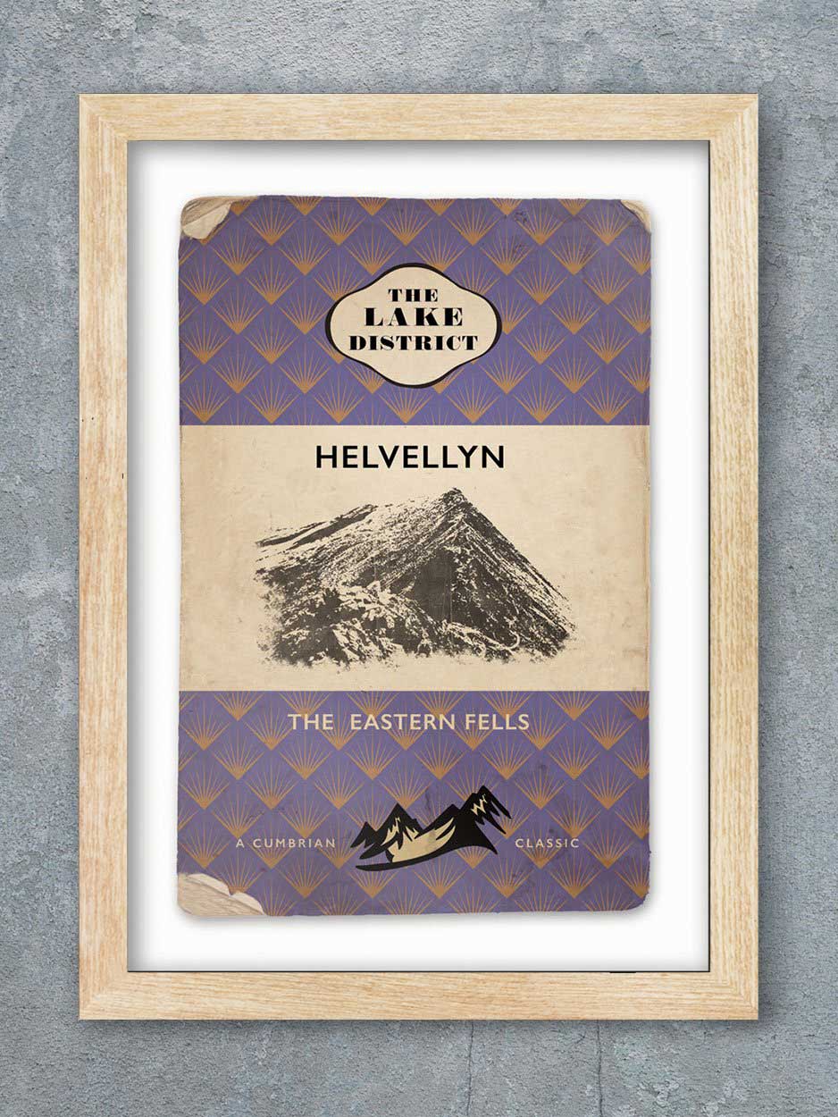 Helvellyn Cumbrian Classic - Lake District Print