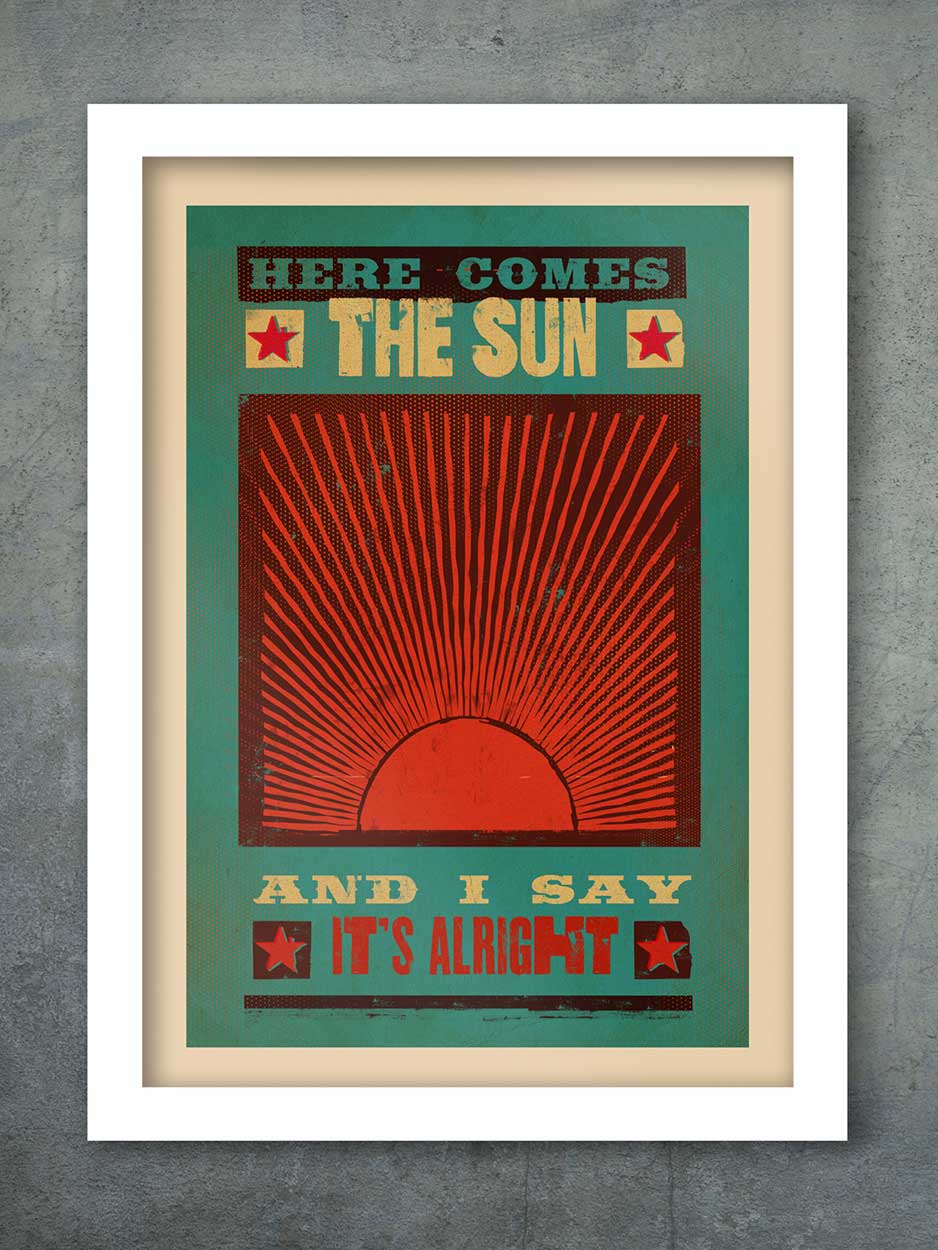 Here Comes The Sun - Music Print